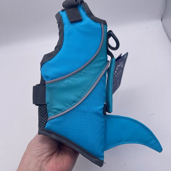 NEW Youly Dog Shark Float Floatation Vest XXS 5-10 Pounds/Chest 11-15” Blue Gray - Picture 3 of 6